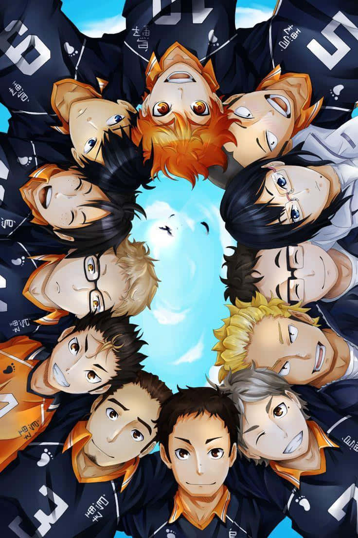 Haikyuu Anime Team Circle Wallpaper