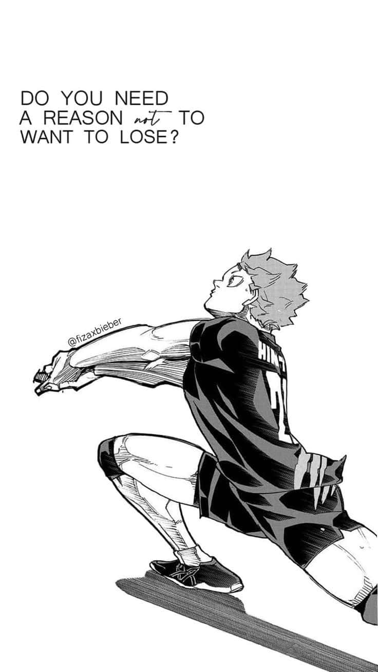 Haikyuu Anime Volleyball Stance Wallpaper