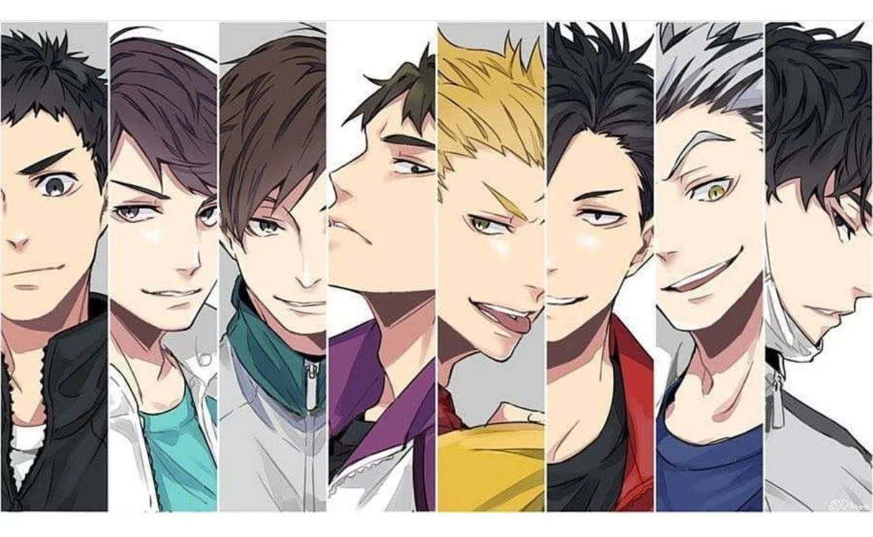 Haikyuu's Team Captains Desktop Wallpaper