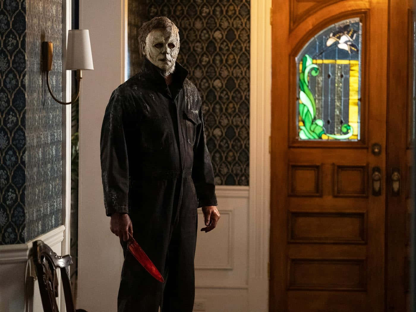 Halloween Ends Michael Myers Standing Wallpaper