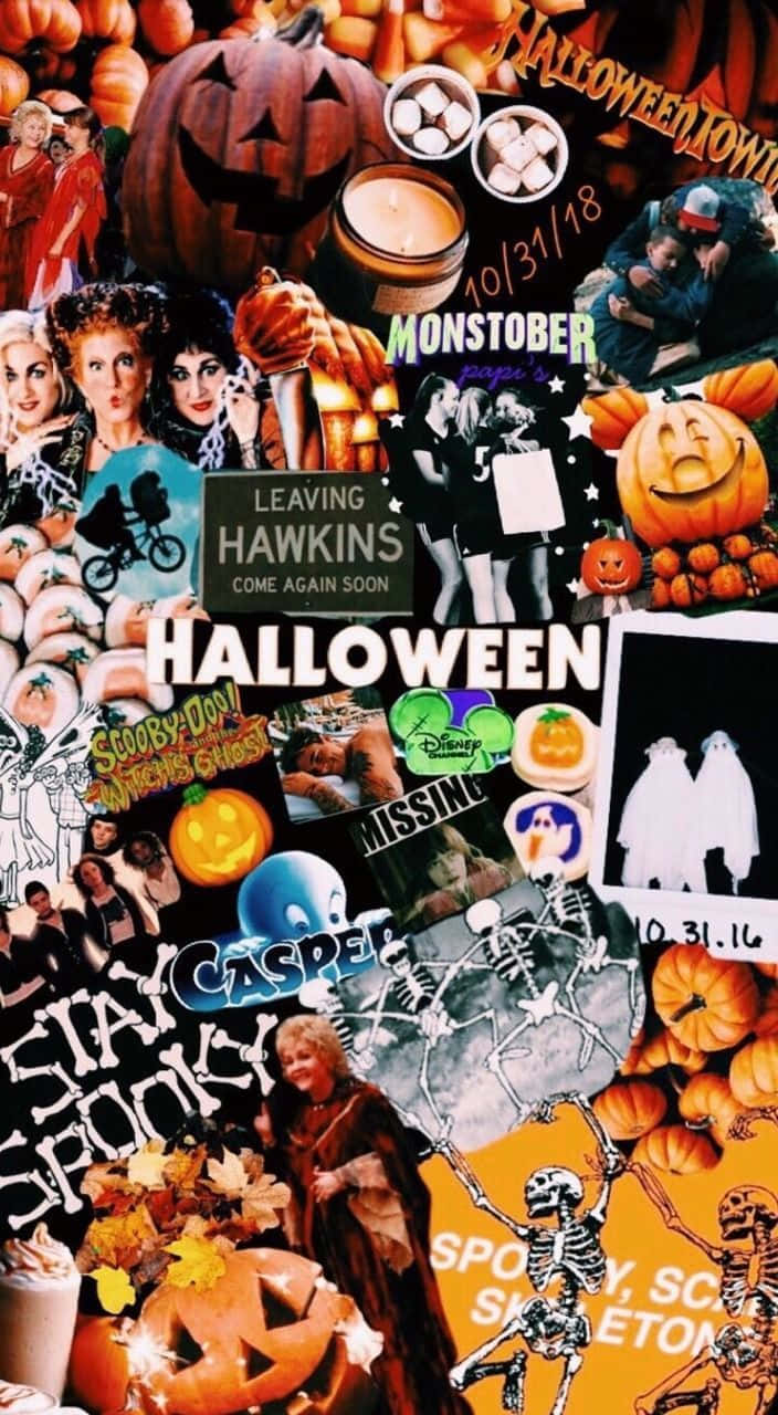 Halloweentown Comes Alive During The Spooky Season Wallpaper