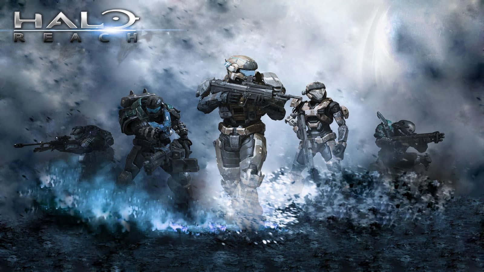 Halo 5 Blue Team In Action Wallpaper