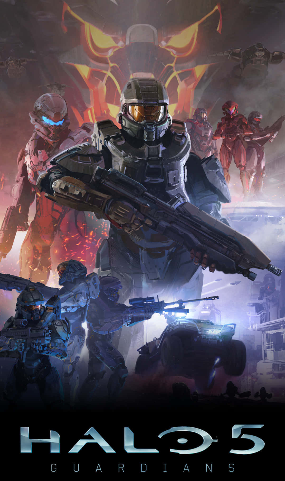 Halo 5: Guardians - Blue Team In Action Wallpaper