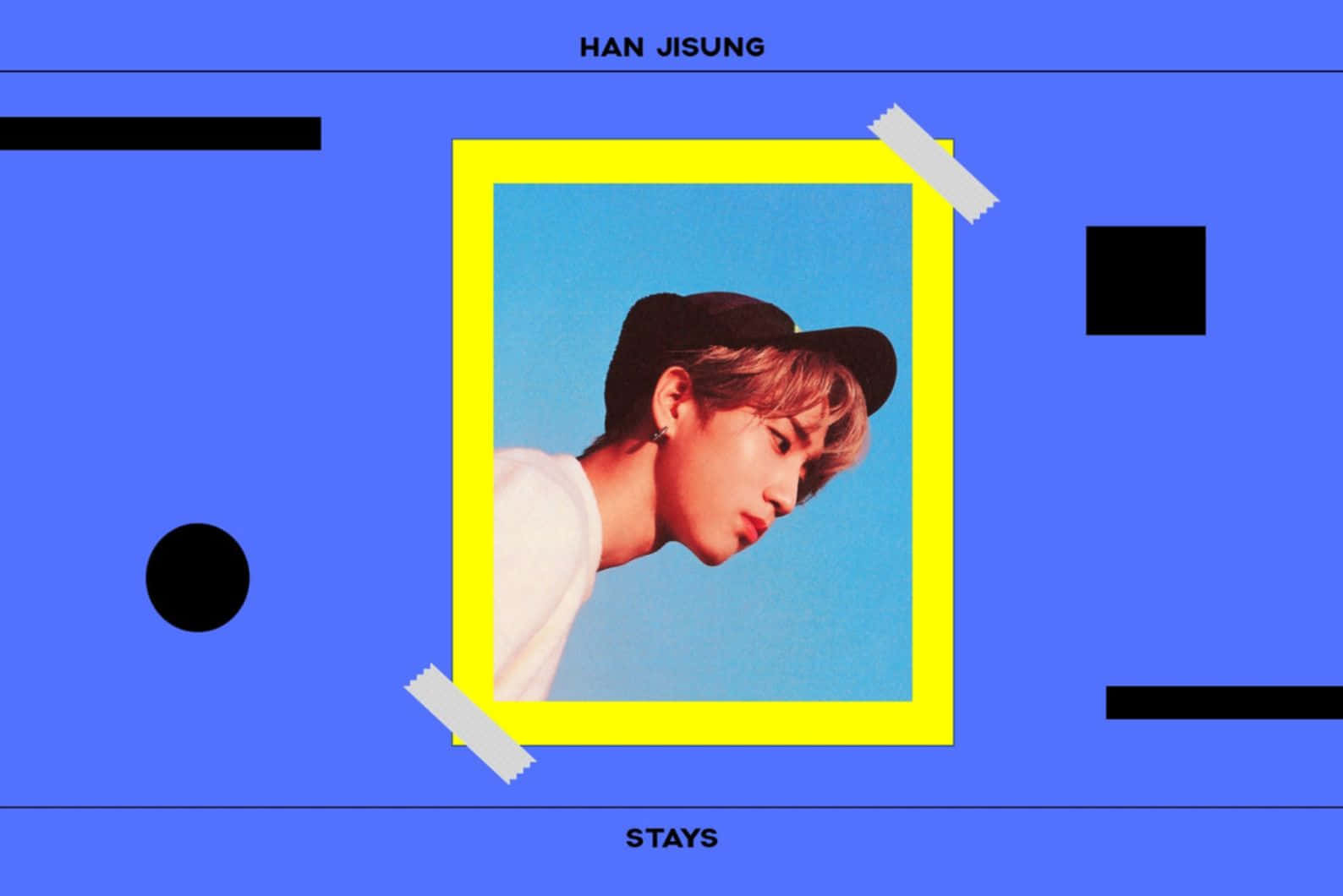 Han Jisung Graphic Profile Wallpaper