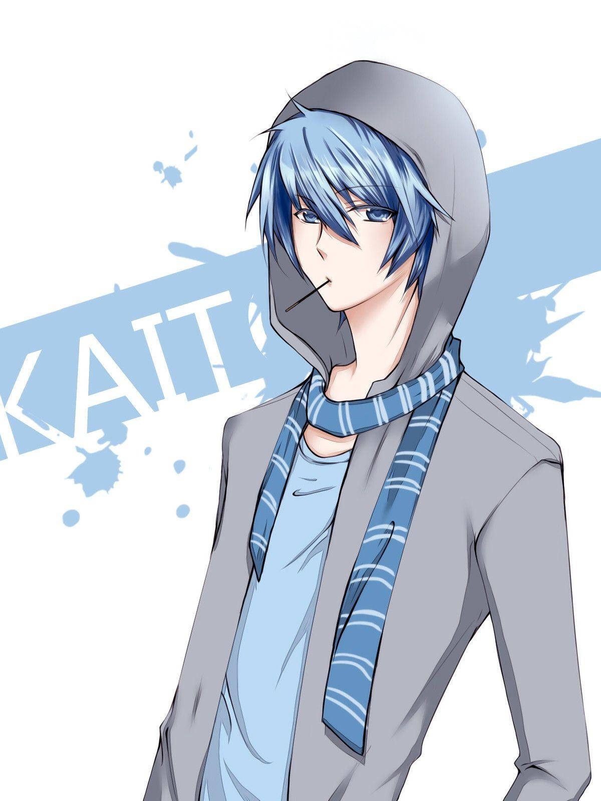 Handsome Anime Boy Kaito Shion Wallpaper