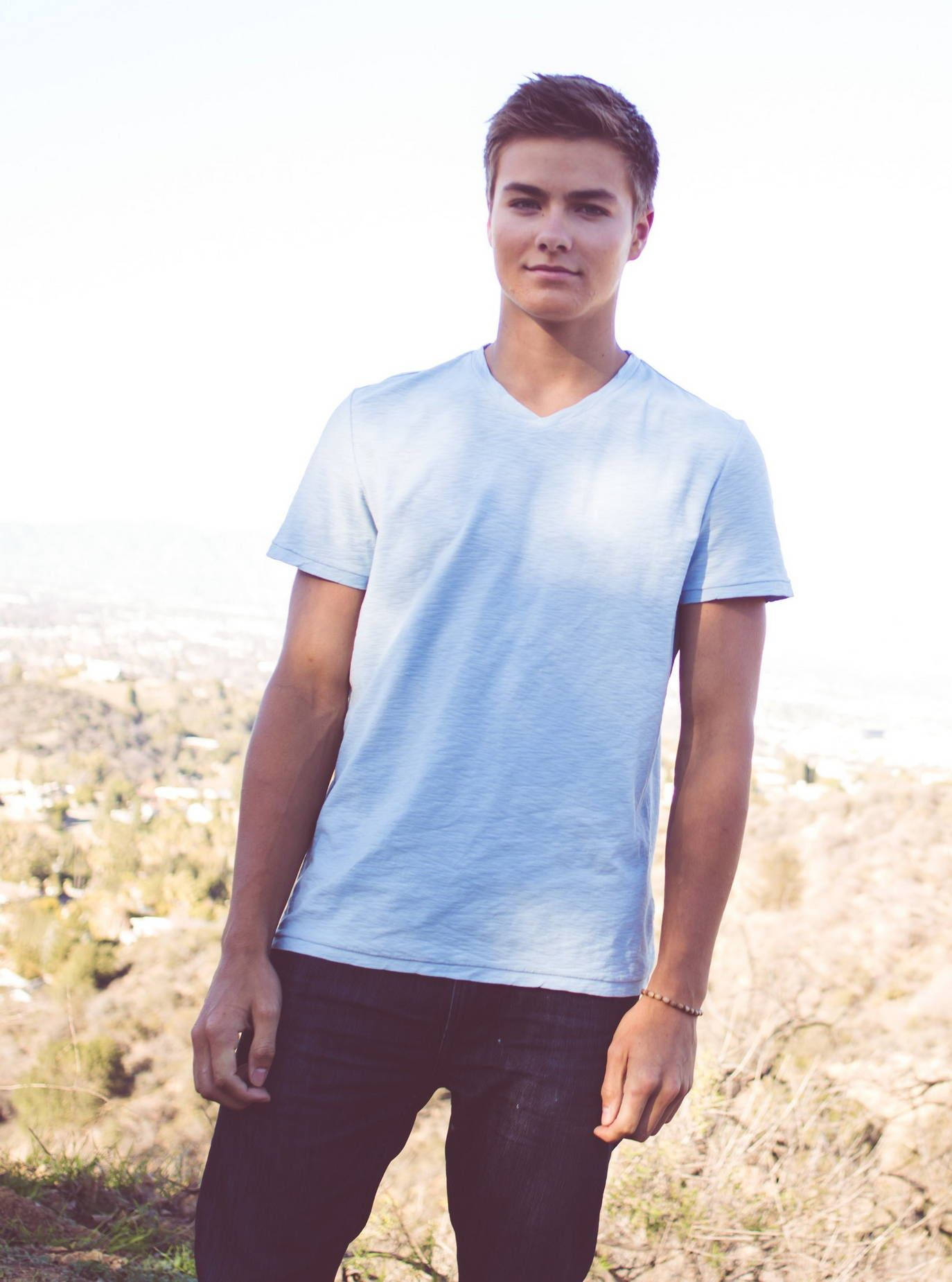 Handsome Peyton Meyer Wallpaper