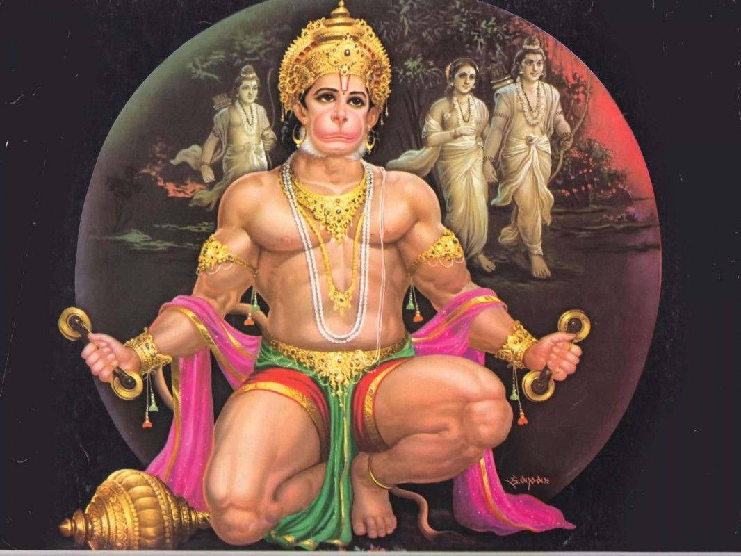 Hanuman Ji Hd With Human Wallpaper