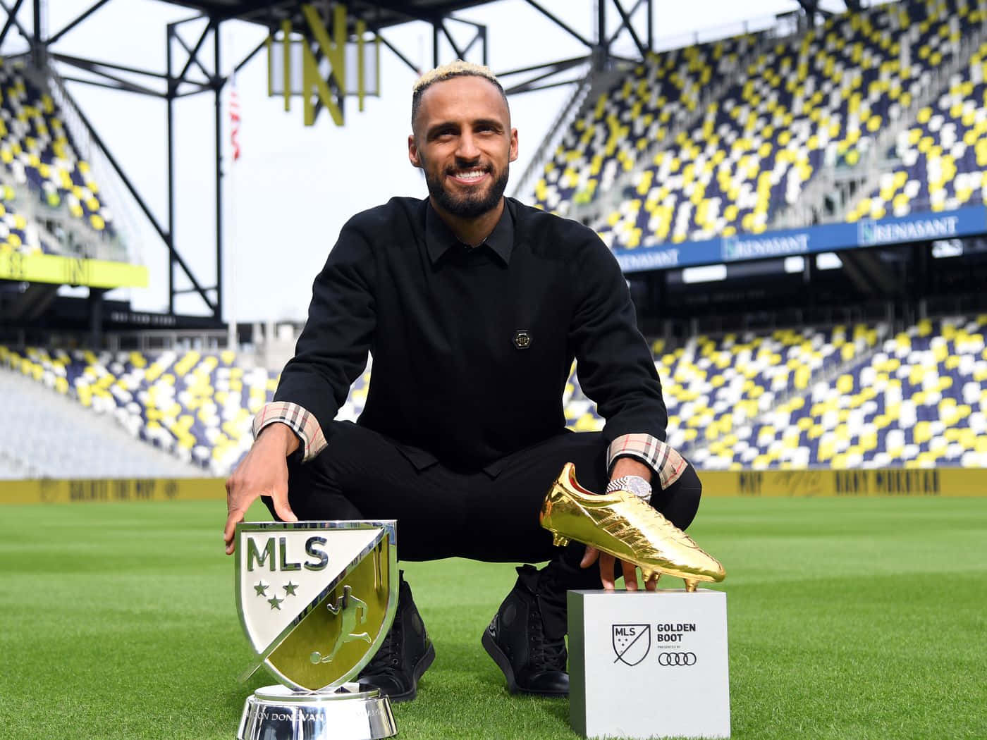 Hany Mukhtar Mvp And Mls Golden Boot Awards Wallpaper