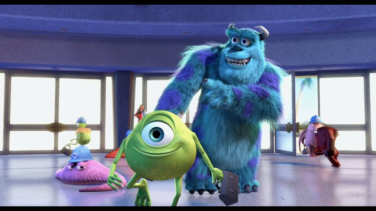 Happy Cast Of Monsters Inc Wallpaper