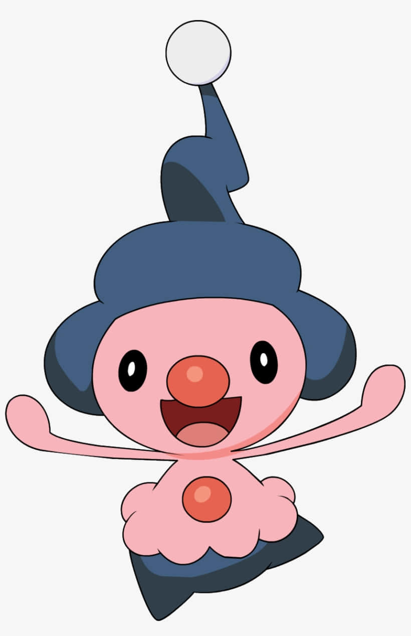 Happy Face Of Mime Jr. Wallpaper