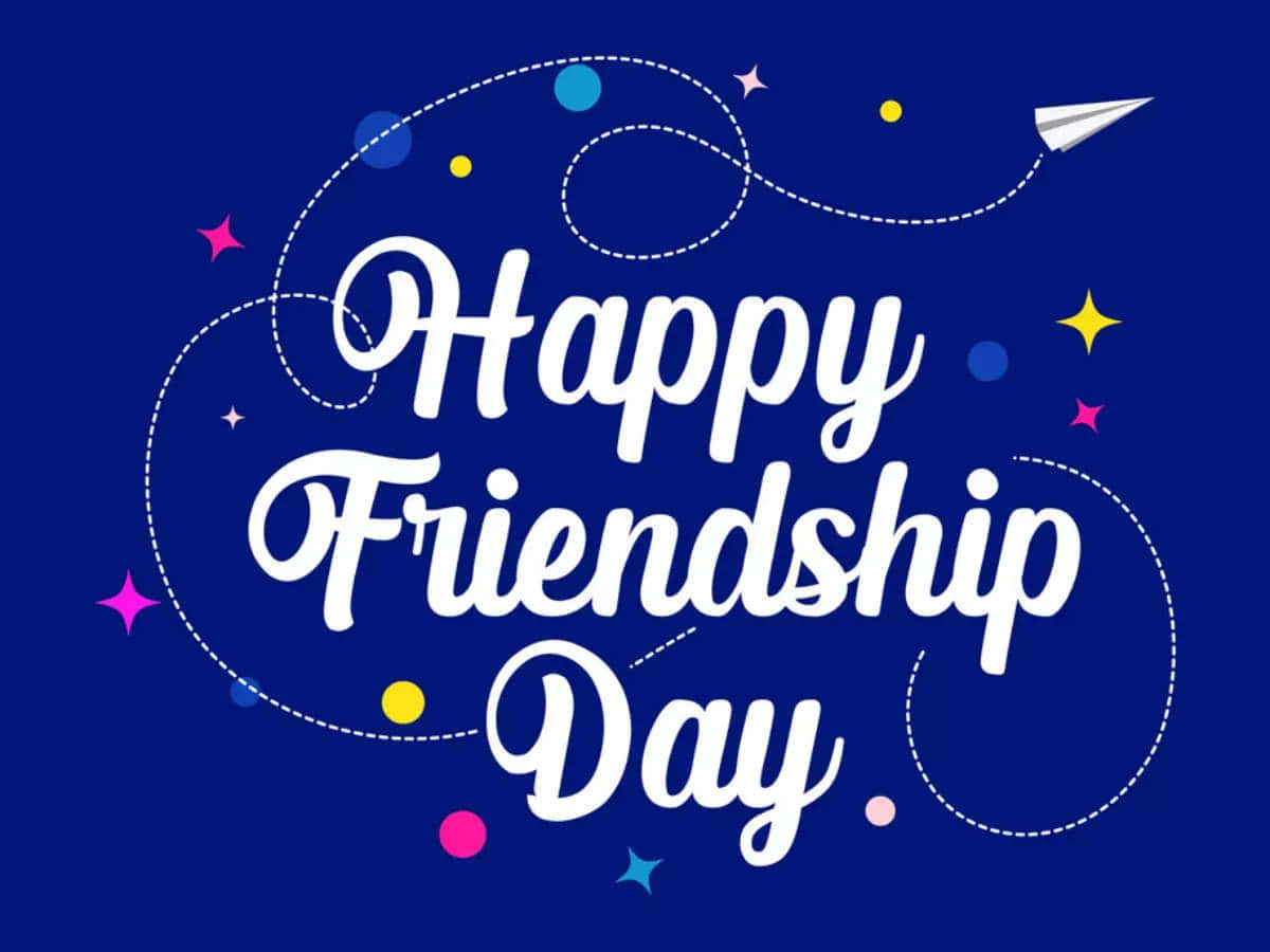 Happy Friendship Day Celebration Wallpaper