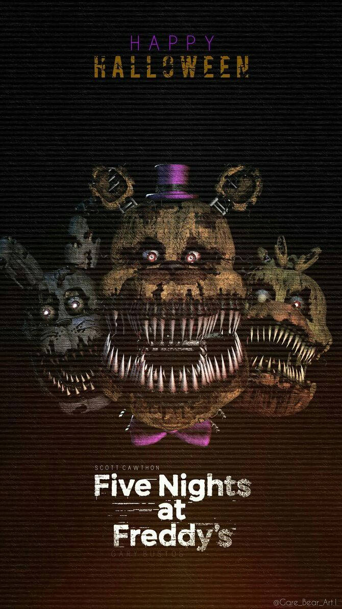 Happy Halloween From Fnaf! Wallpaper