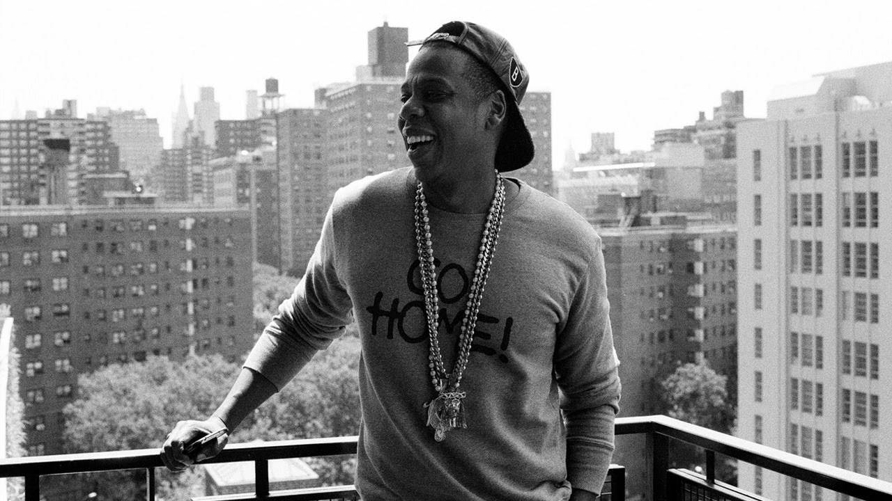 Happy Jay-z Grayscale Wallpaper