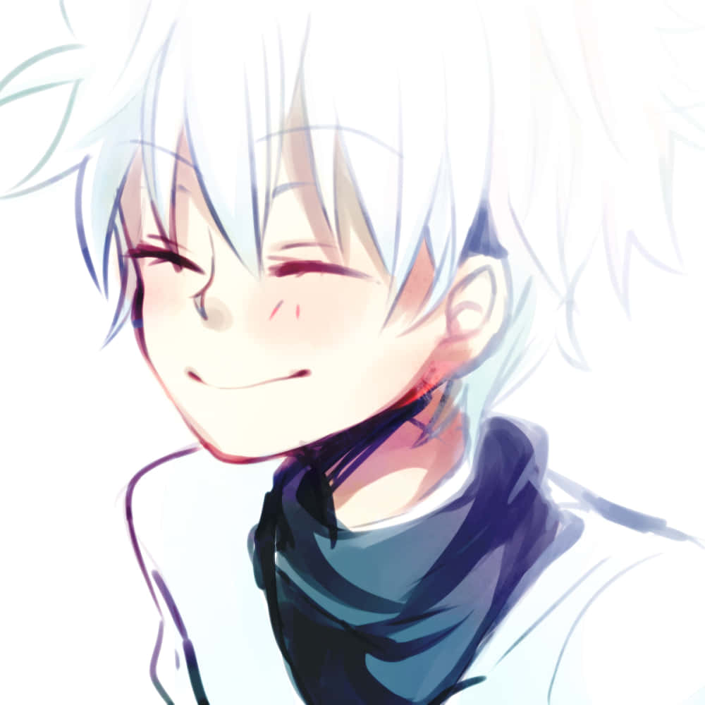 Happy Killua Hunter X Hunter Pfp Wallpaper