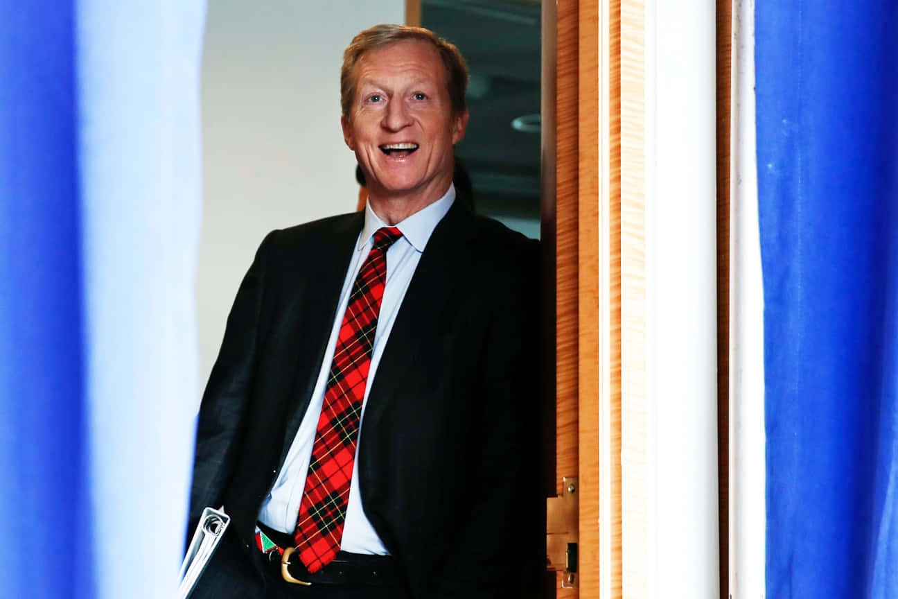 Happy Tom Steyer Wallpaper