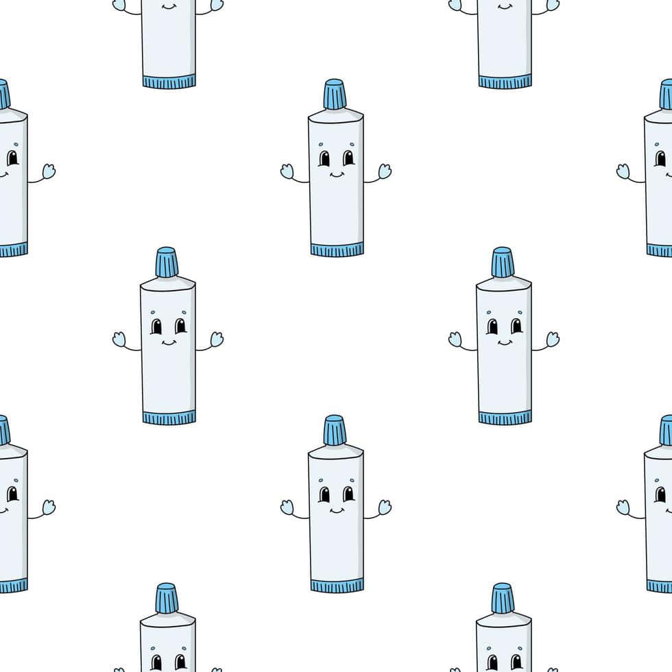 Happy Toothpaste Pattern.jpg Wallpaper