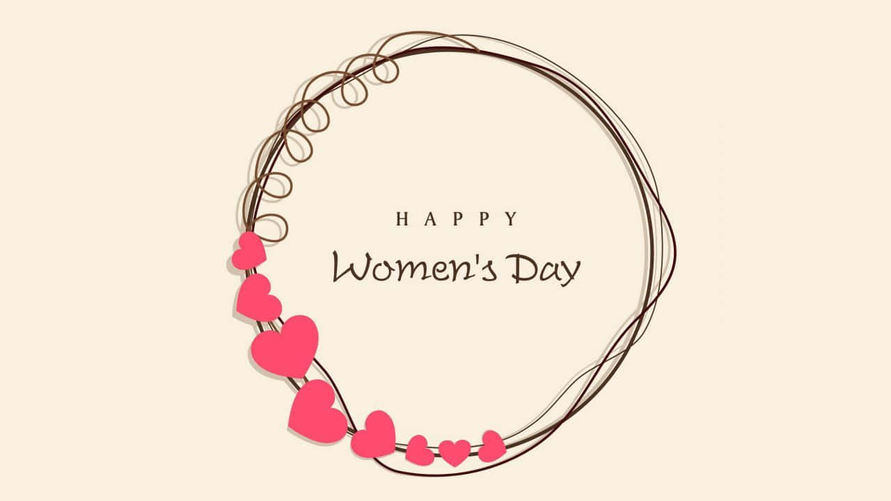 Happy Womens Day Frame International Wallpaper