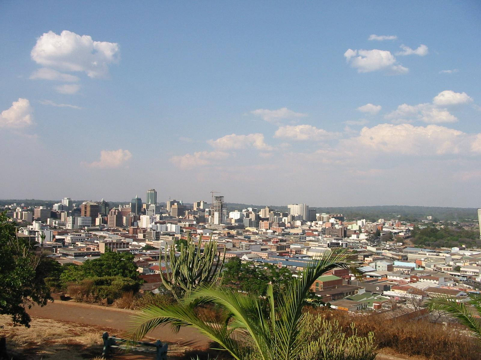 Harare Zimbabwe City View Wallpaper