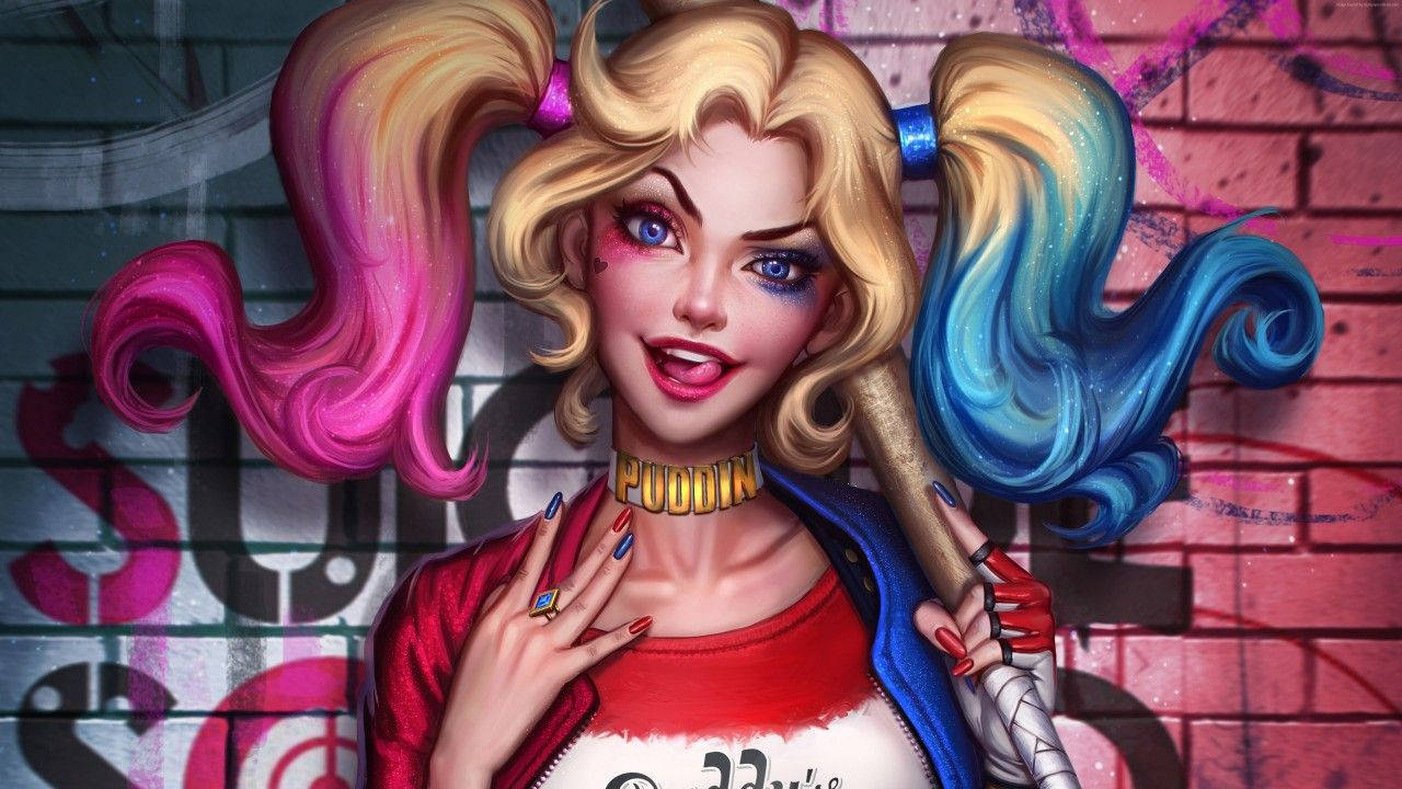 Harleen Quinnzel - The Clown Princess Of Crime Wallpaper