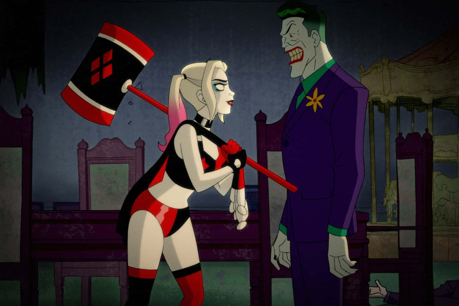 Harley Quinn And Joker - Partners In Crime Wallpaper