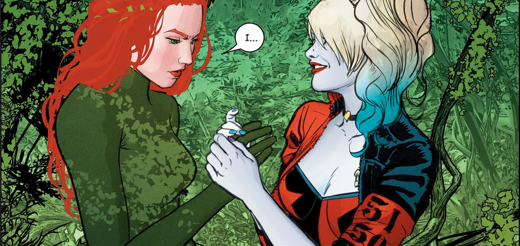 Harley Quinn And Poison Ivy: Unstoppable Duo Wallpaper