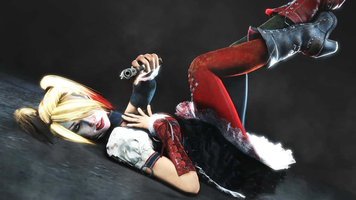 Harley Quinn In Batman: Arkham City Wallpaper