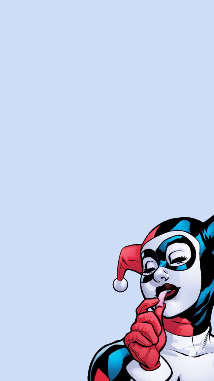 Harley Quinn Phone Gum Wallpaper