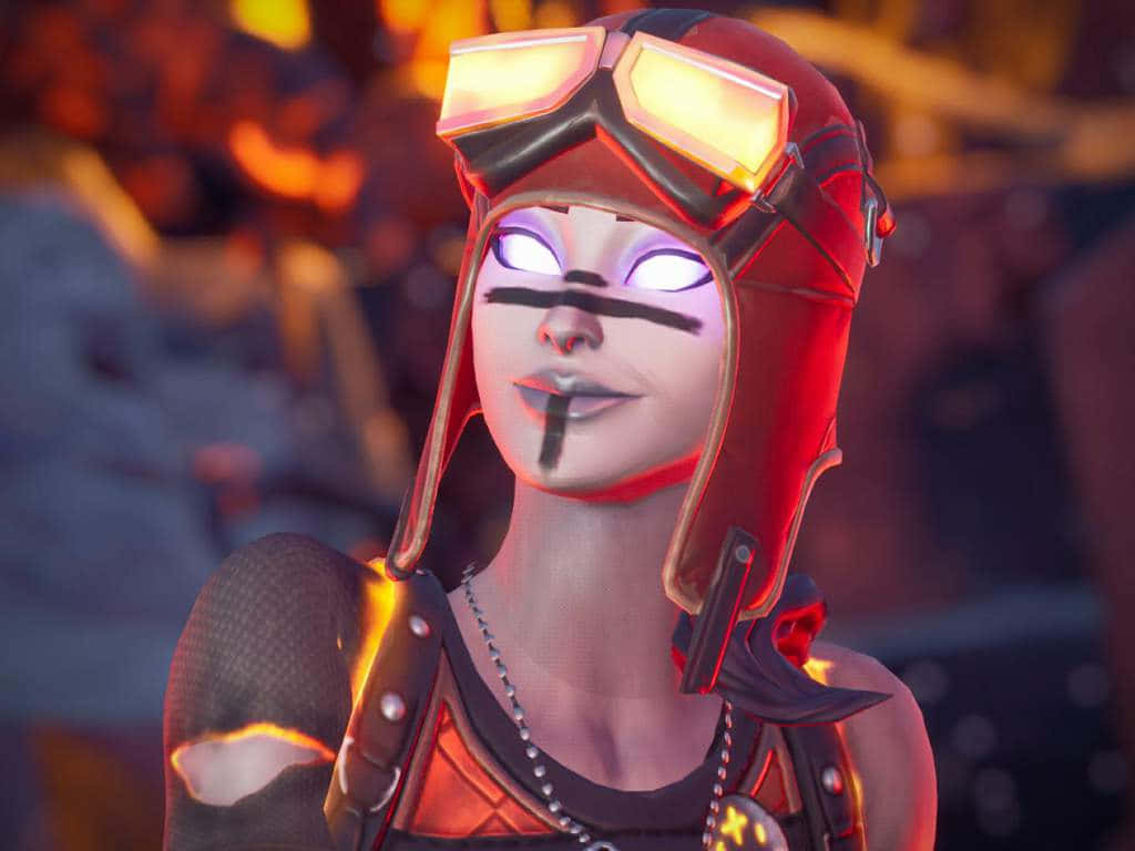 Harness The Fire Power Of Blaze In Fortnite Wallpaper