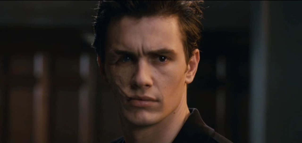 Harry Osborn In Deep Contemplation Wallpaper