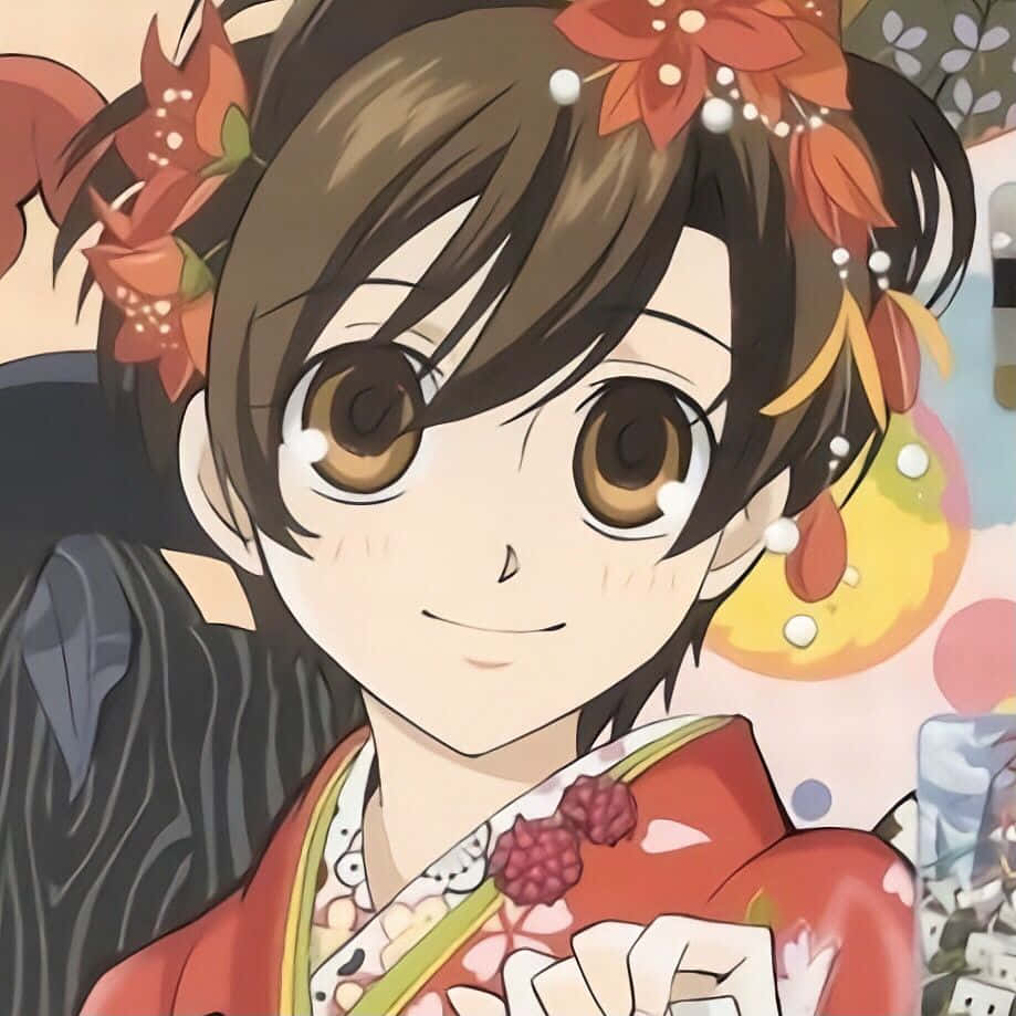 Haruhi Fujioka - The Charming Protagonist Of Ouran High School Host Club Wallpaper