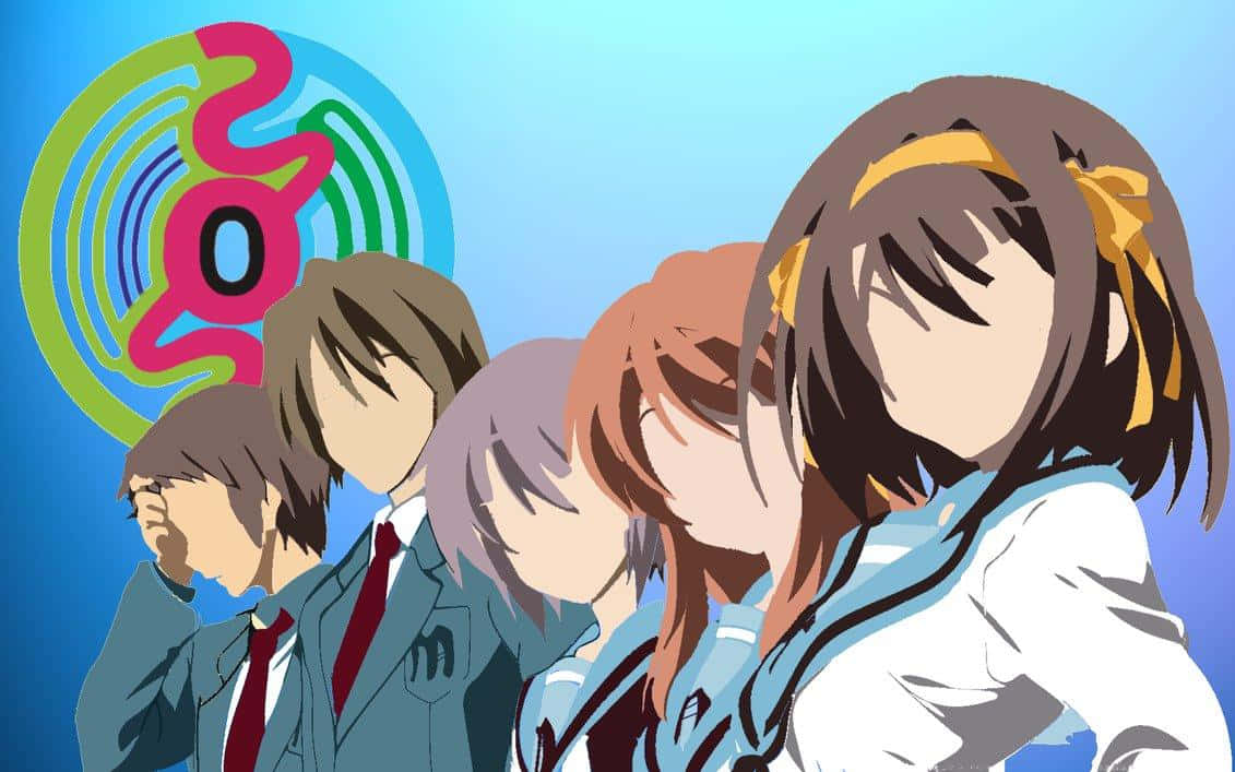 Haruhi Suzumiya With Guitar At School Festival Wallpaper