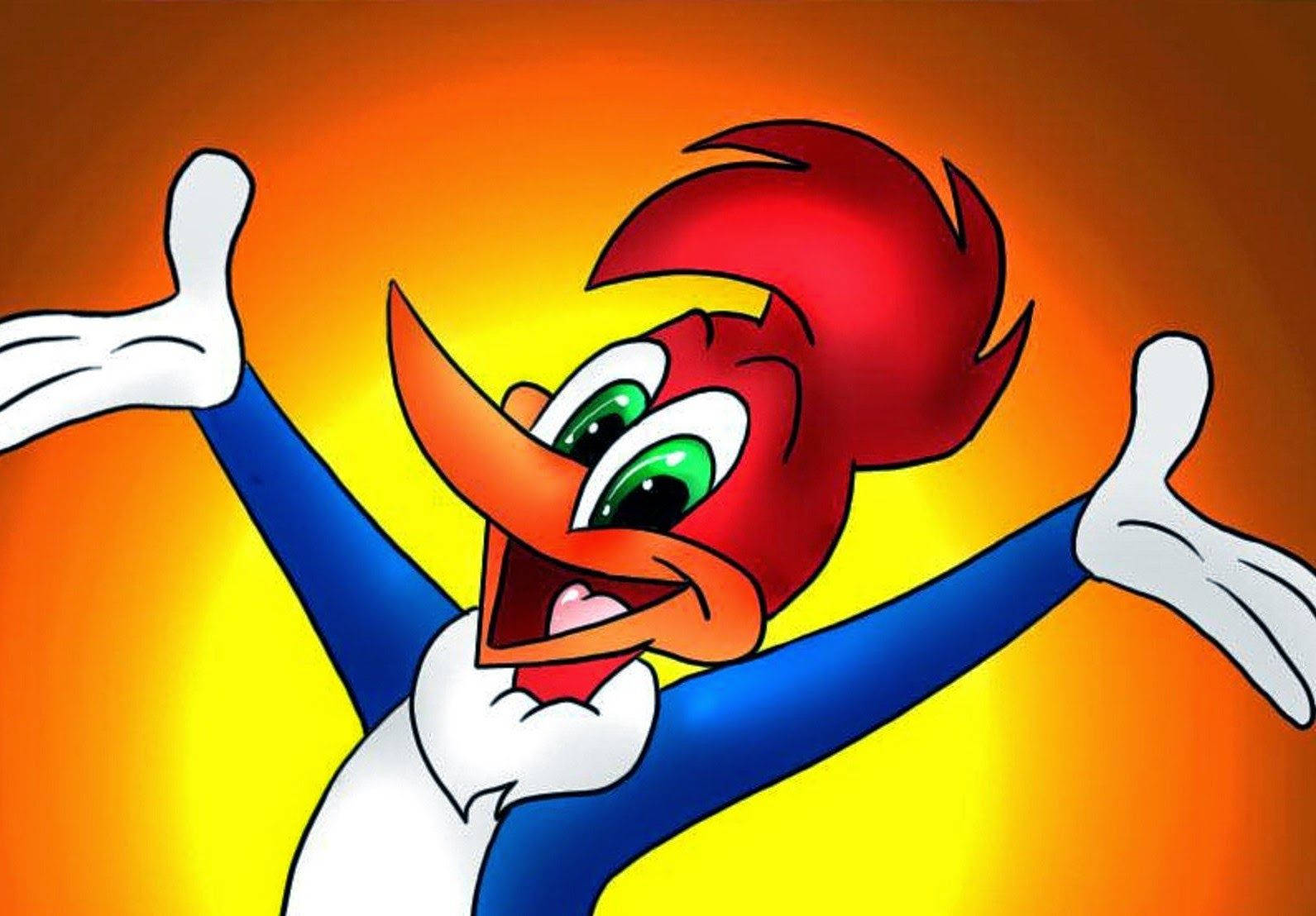 Have A Giggle With Woody Woodpecker Wallpaper