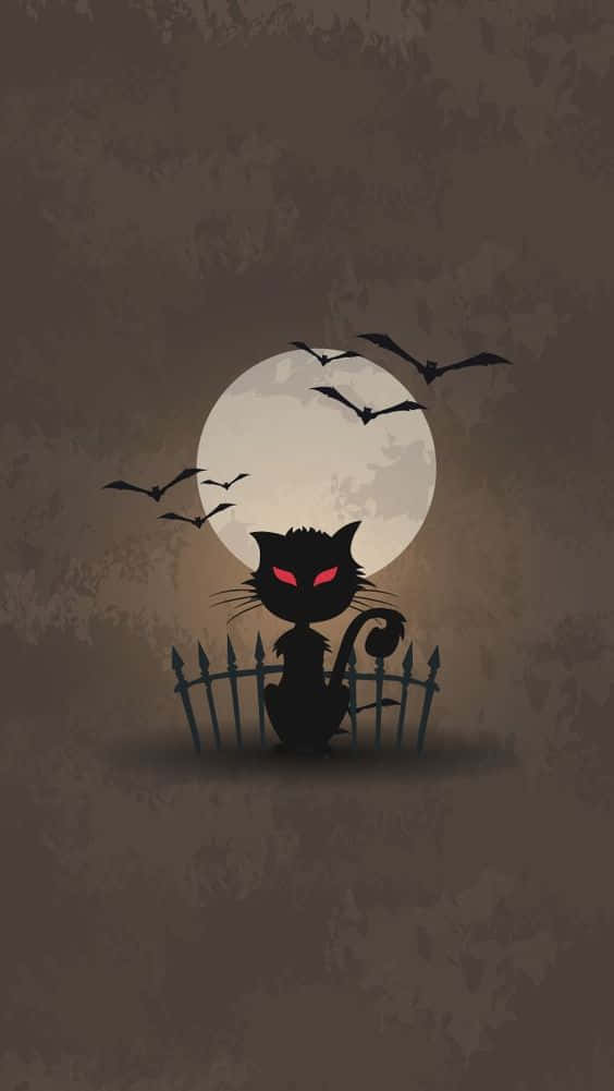 Have A Purr-fectly Spooky Halloween! Wallpaper