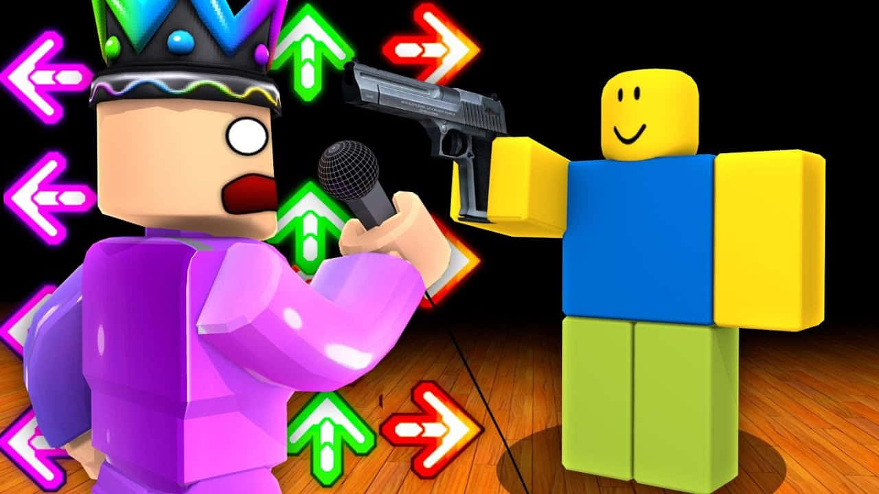 Have Fun Playing As A Noob In Roblox! Wallpaper