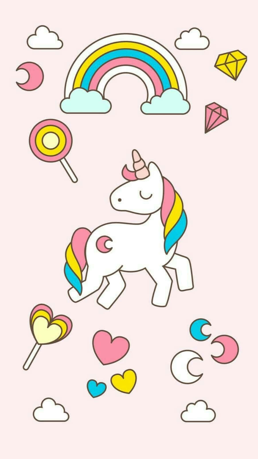 Have Fun With Fantasy—iphone Unicorn Wallpaper