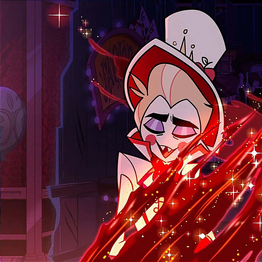 Hazbin Hotel_ Charlie_ Magical Display Wallpaper