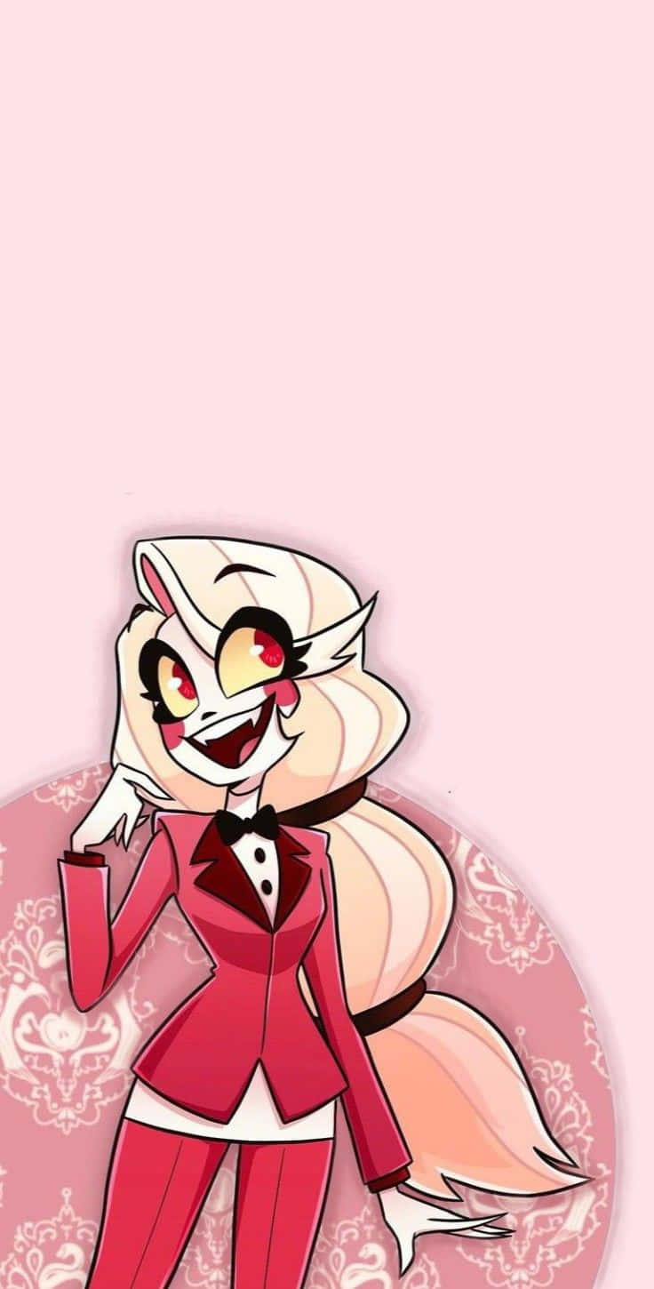 Hazbin Hotel_ Charlie_ Red Suit_ Aesthetic.jpg Wallpaper