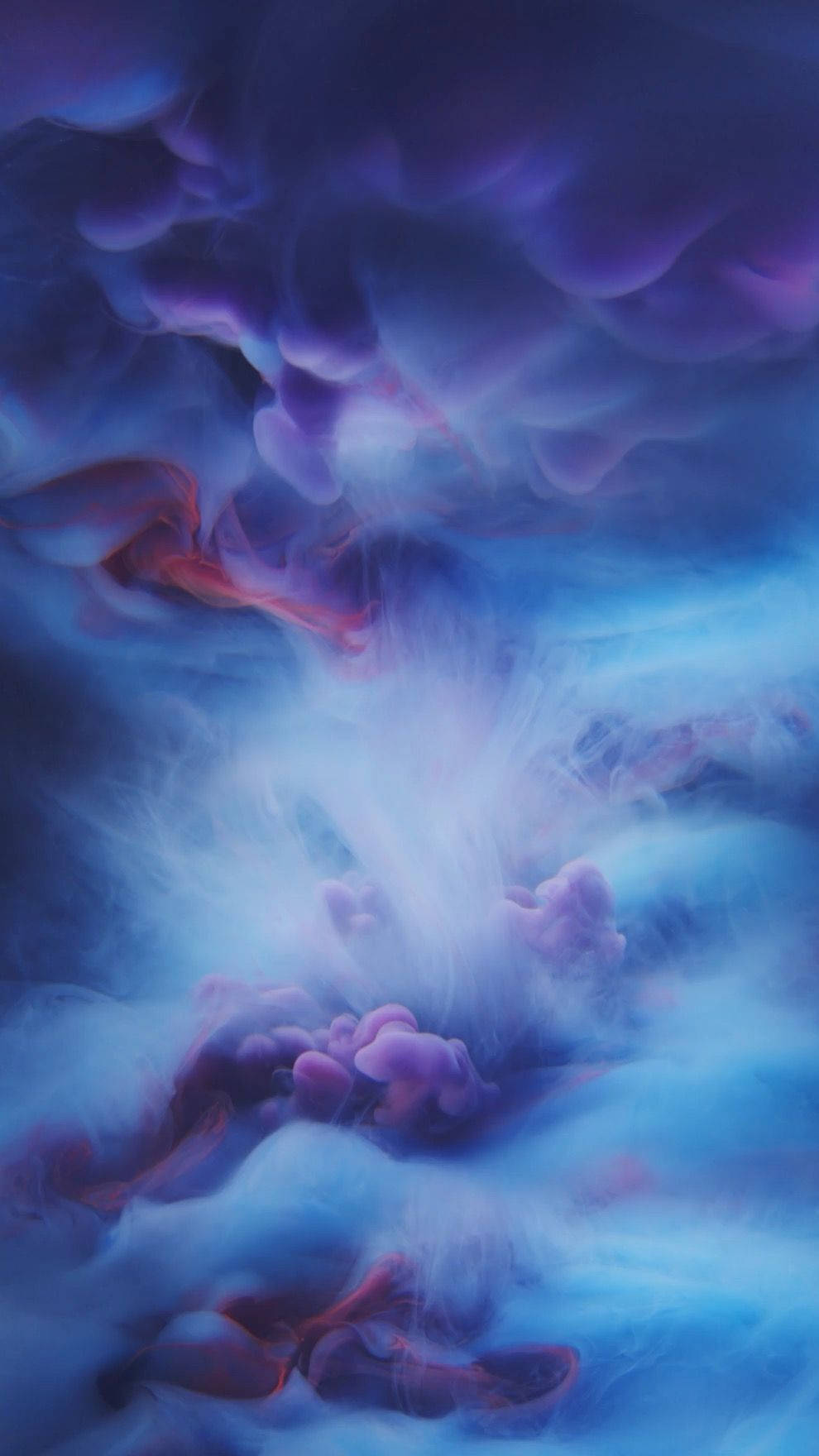 Hazy Purple Smoke Iphone Live Wallpaper