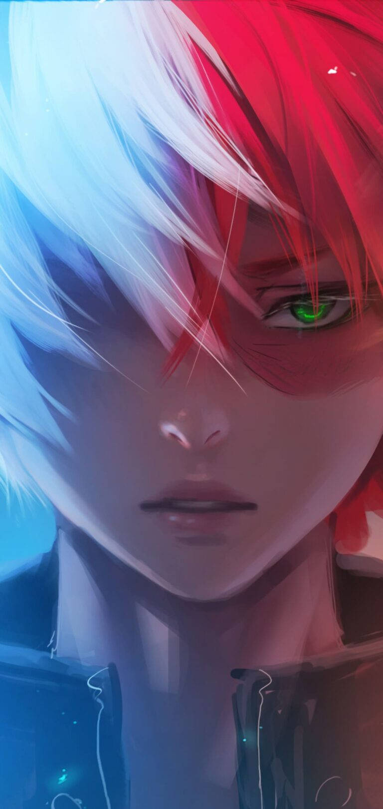 Hd Anime Phone Shoto Close-up Wallpaper