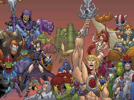 He-man And The Masters Of The Universe Vs The Evil Warriors Wallpaper