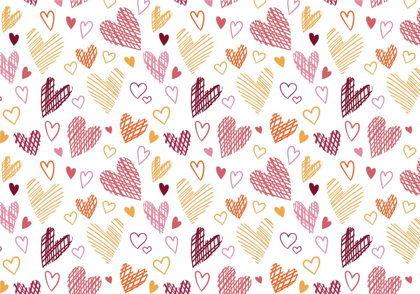 Heart Pattern Wallpaper Wallpaper