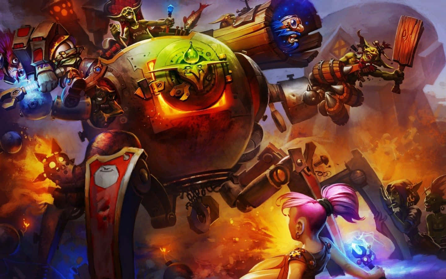 Hearthstone Desktop For Ultimate Gaming Experience Wallpaper