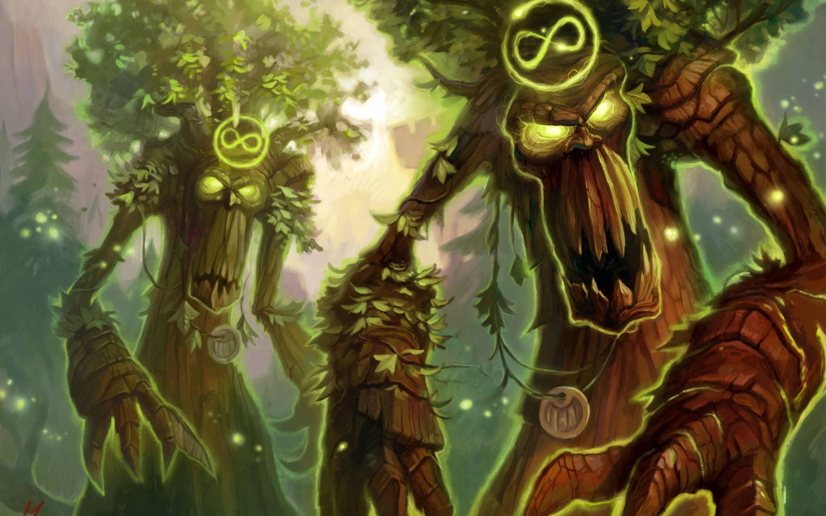 Hearthstone Druid 2560 X 1440 Wallpaper