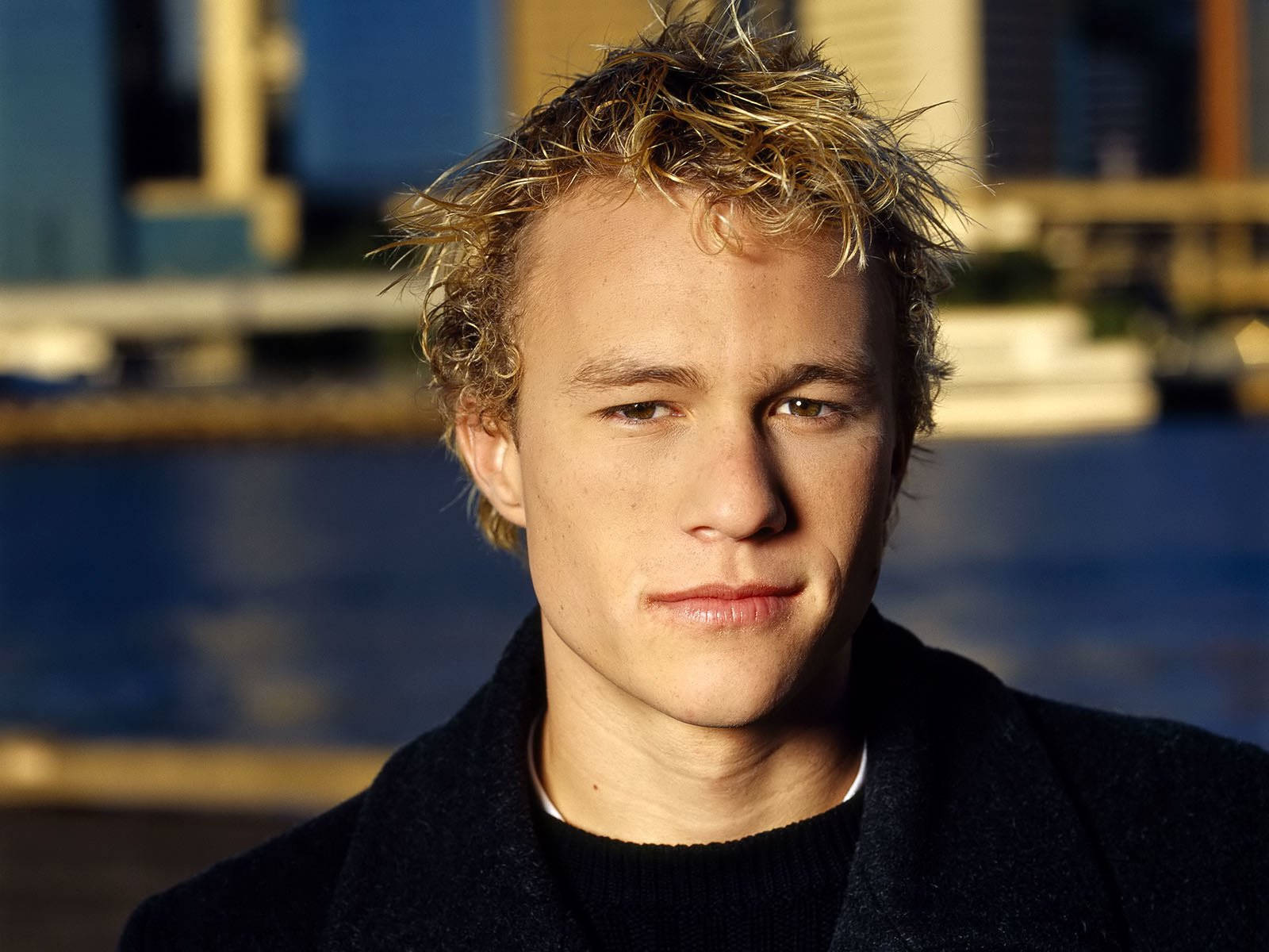 Heath Ledger Outdoor Shoot Wallpaper