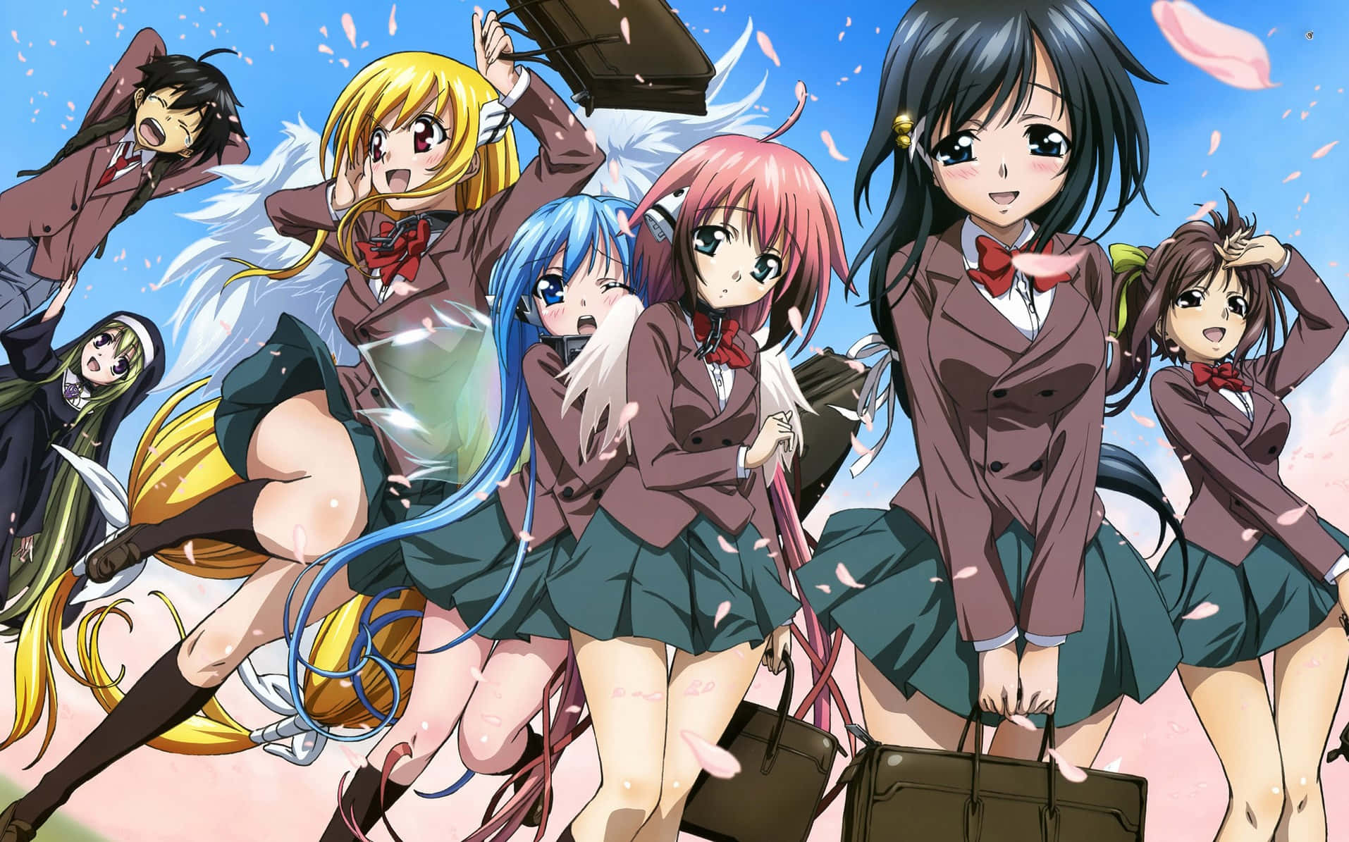 Heavens Lost Property Explicit Art Style Wallpaper