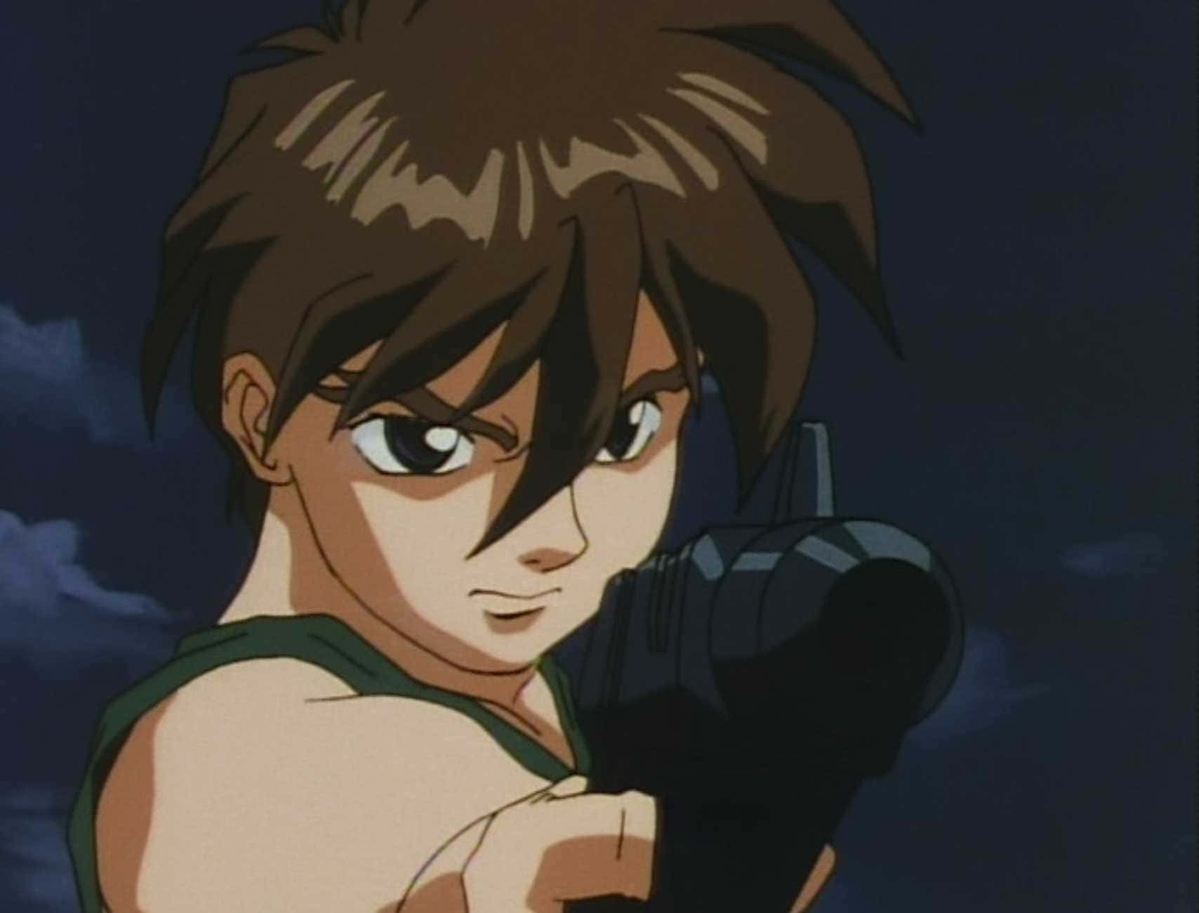 Heero Yuy From The Gundam Wing Anime Series Wallpaper