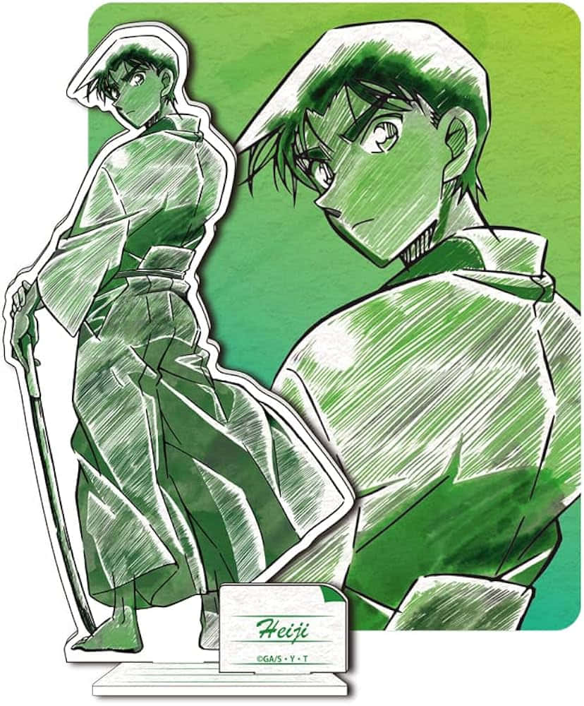 Heiji Hattori Detective Conan Illustration Wallpaper