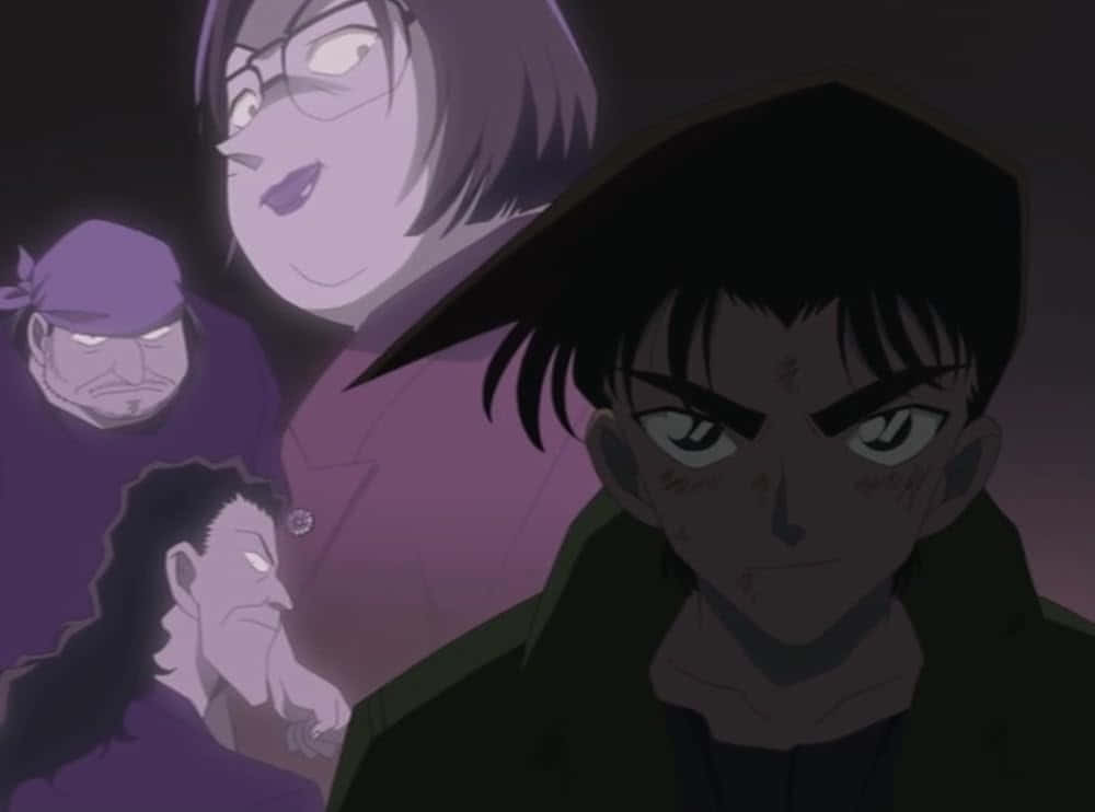 Heiji Hattori Detective Confrontation Wallpaper