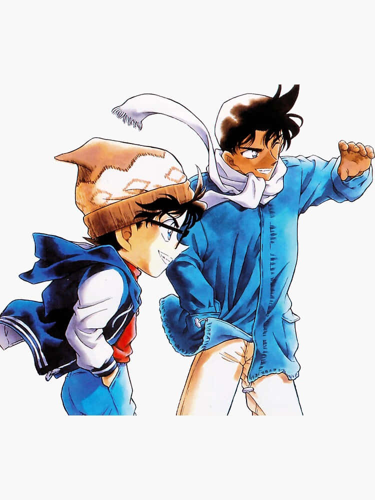 Heijiand Conan Dynamic Pose Wallpaper