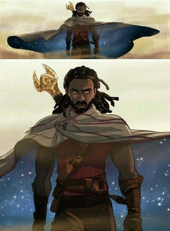 Heimdall - The Guardian Of Asgardian Bifrost Bridge Wallpaper